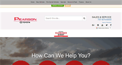 Desktop Screenshot of pearsontoyotascion.com